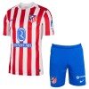 Camisola + Calções Atlético Madrid Criança Equipamento 1ª 2025-26
