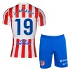 Camisola + Calções Atlético Madrid J. Alvarez 19 Criança Equipamento 1ª 2025-26