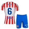 Camisola + Calções Atlético Madrid Koke 6 Criança Equipamento 1ª 2025-26