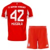 Camisola + Calções FC Bayern de Munique Jamal Musiala 42 Criança Equipamento 1ª 2025-26