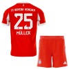 Camisola + Calções FC Bayern de Munique Thomas Muller 25 Criança Equipamento 1ª 2025-26