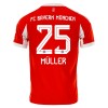 Camisola FC Bayern de Munique Thomas Muller 25 Homen Equipamento 1ª 2025-26