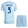 Camisola + Calções Juventus Bremer 3 Criança Equipamento 2ª 2025-26