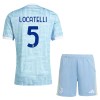 Camisola + Calções Juventus Locatelli 5 Criança Equipamento 2ª 2025-26