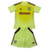 Camisola + Calções Guarda-Redes Aston Villa Criança 2025-26 Amarela