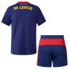 Camisola + Calções RB Leipzig Criança Equipamento 2ª 2025-26