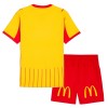 Camisola + Calções RC LENS Criança Equipamento 1ª 2025-26