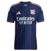 Camisola Olympique Lyonnais Homen Equipamento 2ª 2025-26