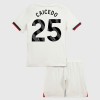 Camisola + Calções Chelsea Caicedo 25 Criança Equipamento 2ª 2025-26