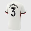 Camisola Chelsea Cucurella 3 Homen Equipamento 2ª 2025-26