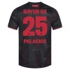 Camisola Bayer 04 Leverkusen Exequiel Palacios 25 Homen Equipamento 1ª 2025-26
