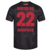 Camisola Bayer 04 Leverkusen Victor Boniface 22 Homen Equipamento 1ª 2025-26