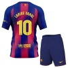 Camisola + Calções FC Barcelona Lamine Yamal 10 Criança Equipamento 1ª 2025-26