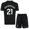 Camisola + Calções Tottenham Hotspur Kulusevski 21 Criança Equipamento 2ª 2025-26