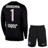 Camisola + Calções Guarda-Redes Paris Saint-Germain Gianluigi Donnarumma 1 Criança Manga Comprida 2025-26
