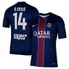 Camisola Paris Saint-Germain Desire Doue 14 Homen Equipamento 1ª 2025-26