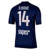 Camisola Paris Saint-Germain Desire Doue 14 Homen Equipamento 1ª 2025-26