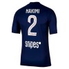 Camisola Paris Saint-Germain Hakimi 2 Homen Equipamento 1ª 2025-26