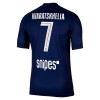 Camisola Paris Saint-Germain Kvaratskhelia 7 Homen Equipamento 1ª 2025-26