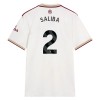 Camisola Arsenal Saliba 2 Homen Equipamento 3ª 2025-26