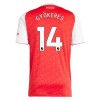Camisola + Calções Arsenal Gyokeres 14 Criança Equipamento 1ª 2025-26