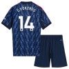 Camisola + Calções Arsenal Gyokeres 14 Criança Equipamento 2ª 2025-26