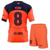Camisola + Calções FC Barcelona Pedri 8 Criança Equipamento 3ª 2025-26