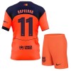 Camisola + Calções FC Barcelona Raphinha 11 Criança Equipamento 3ª 2025-26