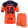 Camisola + Calções FC Barcelona Rashford 14 Criança Equipamento 3ª 2025-26