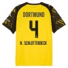 Camisola Borussia Dortmund N. Schlotterbeck 4 Homen Equipamento 1ª 2025-26