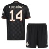 Camisola + Calções FC Bayern de Munique Luis Diaz 14 Criança Equipamento 3ª 2025-26
