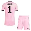 Camisola + Calções Guarda-Redes FC Bayern de Munique Neuer 1 Criança 2025-26 Rosa