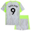 Camisola + Calções Manchester City Haaland 9 Criança Equipamento 3ª 2025-26