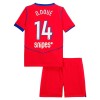 Camisola + Calções Paris Saint-Germain Desire Doue 14 Criança Equipamento 3ª 2025-26