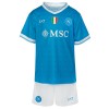 Camisola + Calções SSC Napoli Criança Equipamento 1ª 2025-26