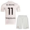 Camisola + Calções SSC Napoli De Bruyne 11 Criança Equipamento 2ª 2025-26