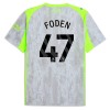 Camisola Manchester City Foden 47 Homen Equipamento 3ª 2025-26