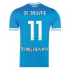 Camisola SSC Napoli De Bruyne 11 Homen Equipamento 1ª 2025-26