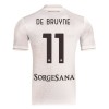 Camisola SSC Napoli De Bruyne 11 Homen Equipamento 2ª 2025-26
