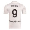 Camisola SSC Napoli Lukaku 9 Homen Equipamento 2ª 2025-26