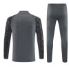 Feyenoord Homen Conjunto de Moletom de Treino Quarto-Zíper 2025-26 Cinza