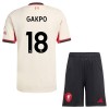 Camisola + Calções Liverpool Gakpo 18 Criança Equipamento 2ª 2025-26