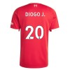 Camisola Liverpool Diogo J 20 Homen Equipamento 1ª 2025-26