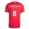 Camisola Liverpool Dominik Szoboszlai 8 Homen Equipamento 1ª 2025-26