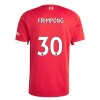 Camisola Liverpool Jeremie Frimpong 30 Homen Equipamento 1ª 2025-26