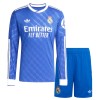 Camisola + Calções Real Madrid Criança Manga Comprida Equipamento 3ª 2025-26