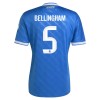 Camisola Real Madrid Bellingham 5 Homen Equipamento 3ª 2025-26