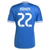 Camisola Real Madrid Rudiger 22 Homen Equipamento 3ª 2025-26