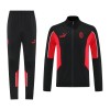 AC Milan Homen Casaco de Treino Conjunto 2025-26 Preta