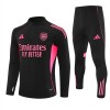 Arsenal Homen Conjunto de Moletom de Treino Quarto-Zíper 2025-26 Preta